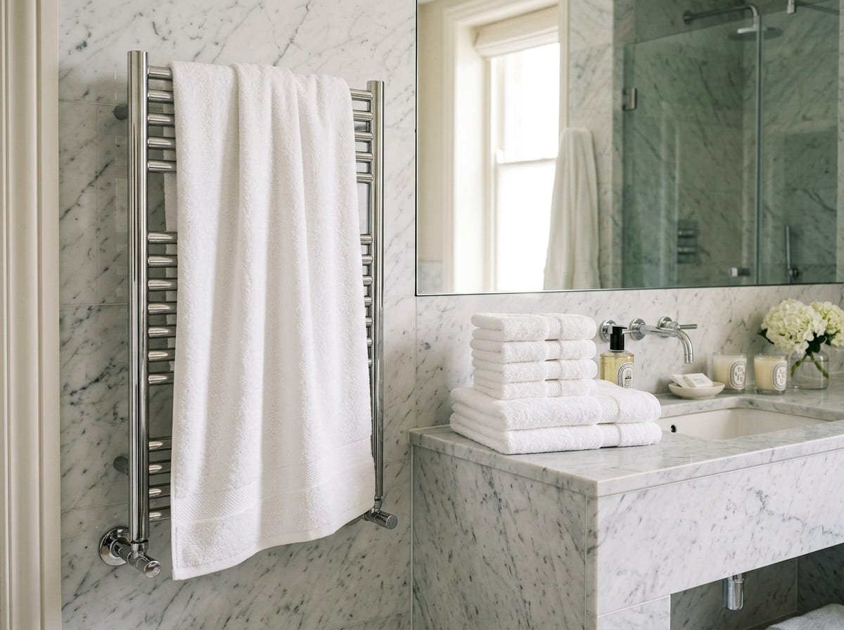 100% Combed Cotton Bath Sheets & Bath Towels (600 GSM / 400g–1000g)