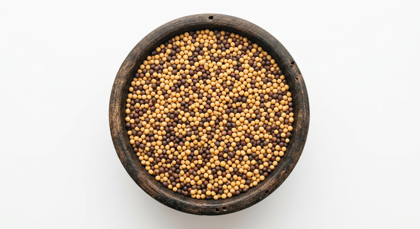Mustard Seed (Black & Yellow)